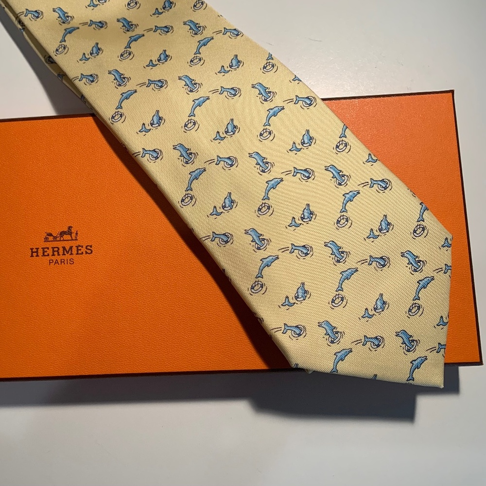 Hermès Silk Tie